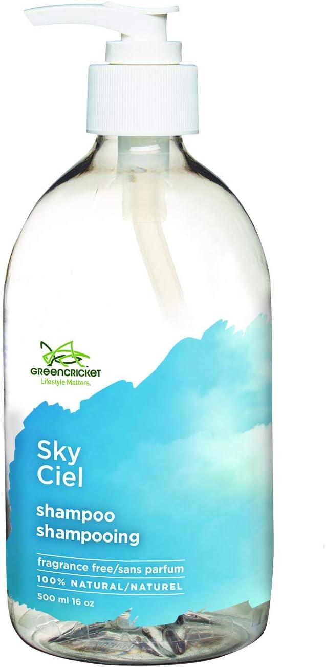 green cricket natural fragrance free/unscented shampoo 500 ml bottle clear  green cricket ?b00bmu8khm