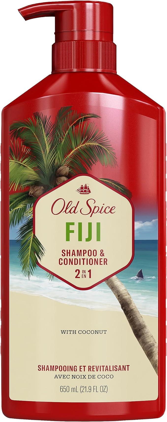Old Spice Fiji 2in1 Shampoo And Conditioner For Men 650 Milliliters
