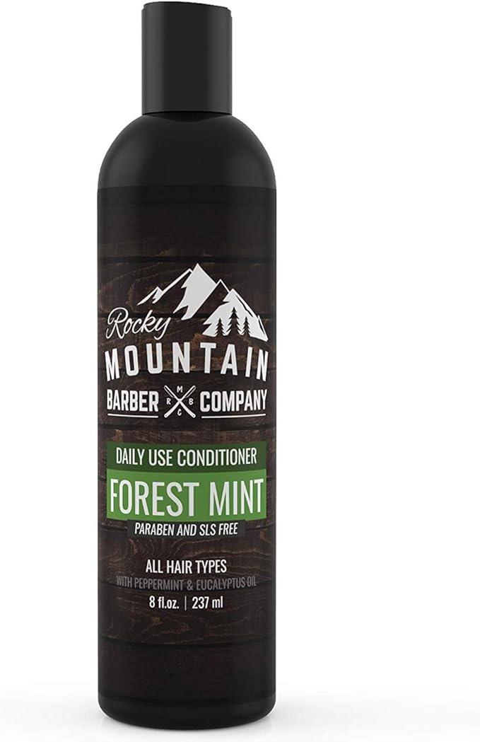 rocky mountain barber company mens conditioner featuring tea tree oil  rocky mountain barber company