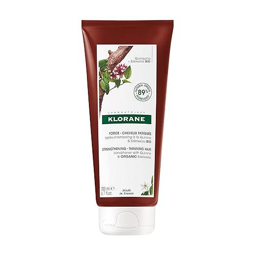 klorane conditioner with quinine and organic edelweiss for thinning and tired hair  klorane b0blw6m9s6