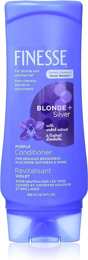 finesse purple conditioner formerly silver beauty 300ml  finesse b00lm97ioy