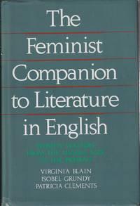the feminist companion to literature in english 1st edition blain, virginia 0300048548, 9780300048544