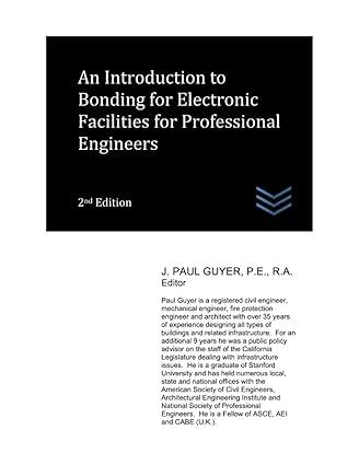 an introduction to bonding for electronic facilities for professional engineers 2nd edition j. paul guyer