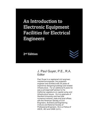 an introduction to electronic equipment facilities for electrical engineers 2nd edition j. paul guyer