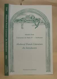 medieval french literature an introduction 1st edition zink, michel & rider, jeff 0866981616, 9780866981613