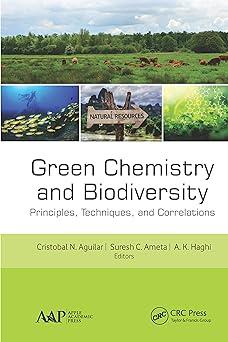 green chemistry and biodiversity principles techniques and correlations 1st edition cristobal n. aguilar,