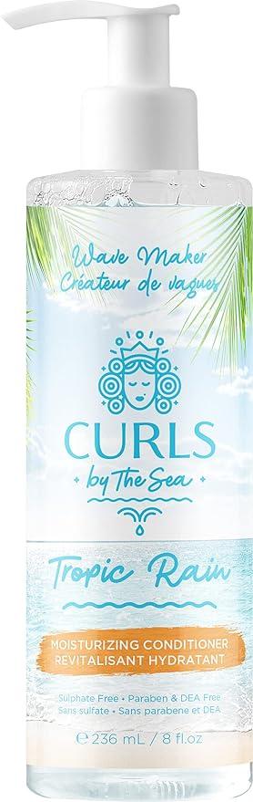 curls by the sea tropic rain wave maker curl enhancer and moisturizing conditioner  curls by the sea