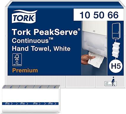 tork peakserve continuous paper hand towels white  tork b09yhy8d66