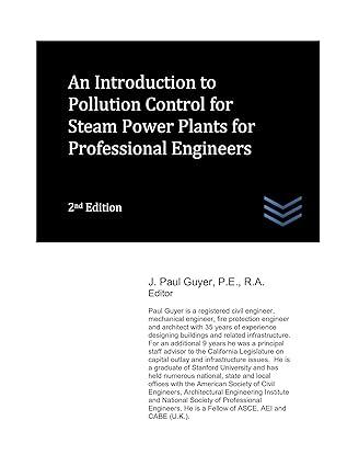 an introduction to pollution control for steam power plants for professional engineers 2nd edition j. paul