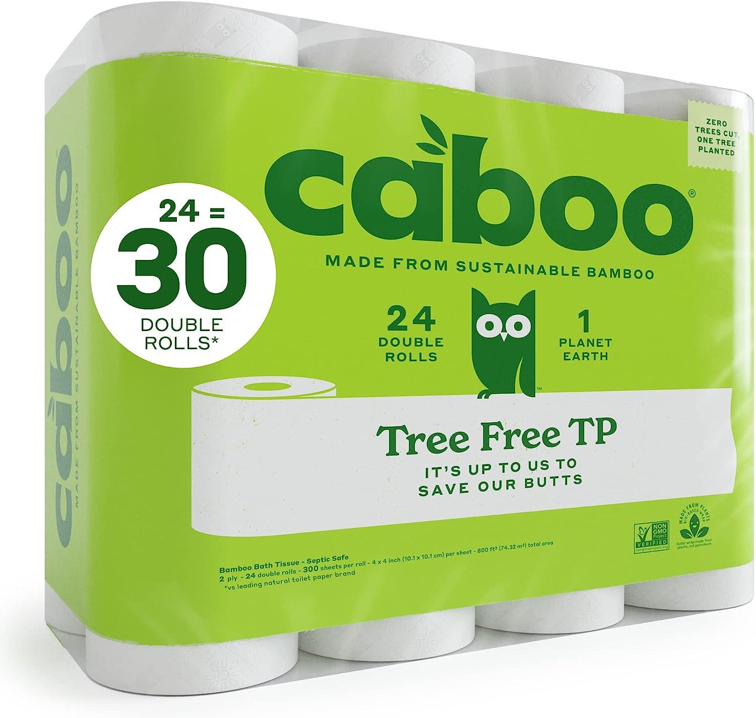 caboo tree free bamboo toilet paper  caboo b01laj8f0q
