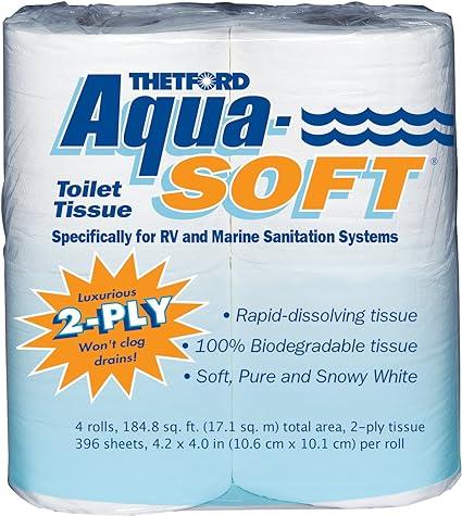 thetford aqua-soft toilet tissue  thetford aqua b000tv59ec