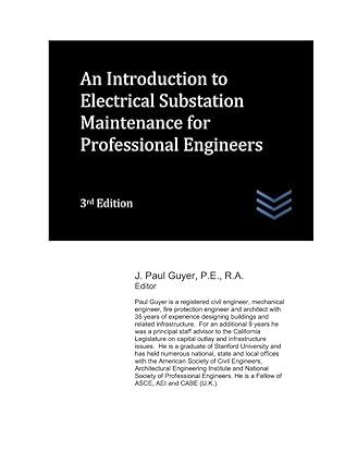 an introduction to electrical substation maintenance for professional engineers 2nd edition j. paul guyer