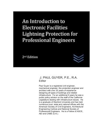 an introduction to electronic facilities lightning protection for professional engineers 2nd edition j. paul