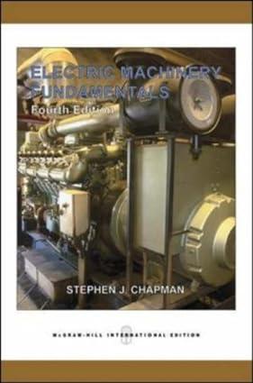 electric machinery fundamentals 4th edition stephen j. chapman 0071151559, 978-0071151559