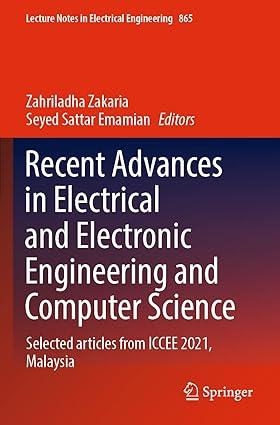 recent advances in electrical and electronic engineering and computer science selected articles from iccee