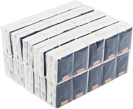 uumitty 4-ply soft minin facial tissue multipack pocket tissues pack of 100  uumitty b0ccrtj3cd
