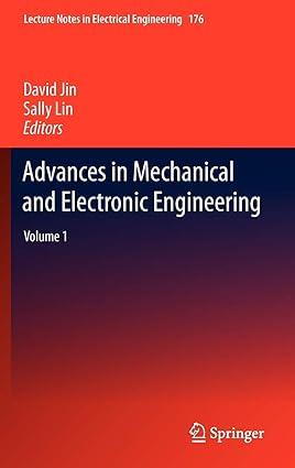 advances in mechanical and electronic engineering volume 1 1st edition david jin, sally lin 42315062,