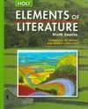 elements of literature 1st edition rinehart and winston holt 0030683793, 9780030683794