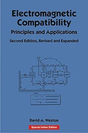 electromagnetic compatibility principles and applications 2nd edition weston 9781138581906, 978-1138581906