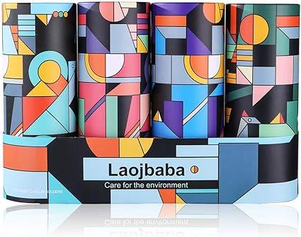 laojbaba car tissues 4 canisters 200 tissues strong water absorption  laojbaba b08qmx2xql