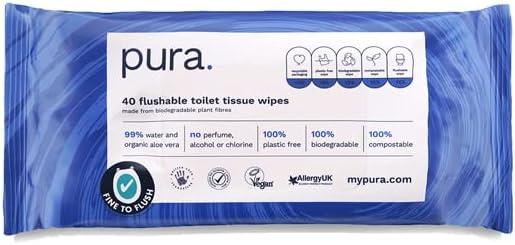pura flushable moist toilet tissue wipes  pura b09q3vwcjp