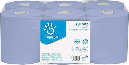 wowboxme papernet premium quality 2 ply centre feed rolls blue 6x 24  wowboxme b0cllz4x6y