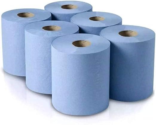 ayn al madina aam blue roll 6 pack environment friendly paper towels  ayn al madina b07r1kryhq