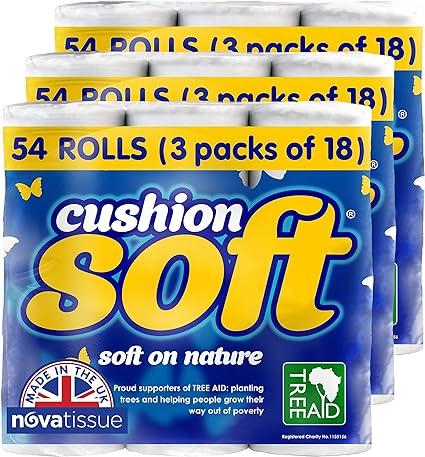 cushion soft quilted toilet tissue  cushion soft b088tv5sgh