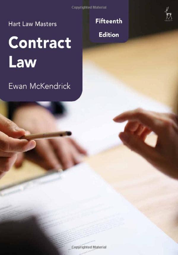contract law 15th edition ewan mckendrick 1350355186, 978-1350355187