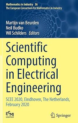 scientific computing in electrical engineering scee 2020 eindhoven the netherlands february 2020 1st edition