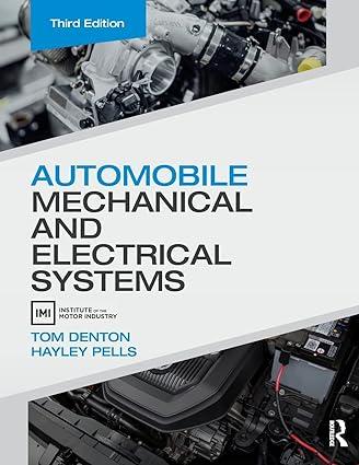 automobile mechanical and electrical systems 3rd edition tom denton, hayley pells 1032289082, 978-1032289083