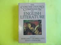 the concise oxford companion to english literature 1st edition drabble. margaret 0198661401, 9780198661405