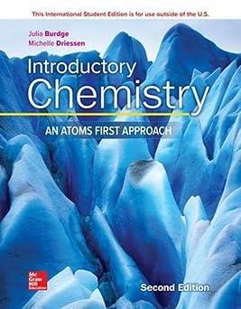 introductory chemistry an atoms first approach 2nd edition julia burdge, michelle driessen 1260565866,
