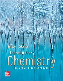 introductory chemistry an atoms first approach 1st edition julia burdge, michelle driessen 0073402702,
