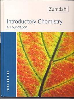 introductory chemistry a foundation 5th edition steven s. zumdahl 0618304991, 978-0618304998