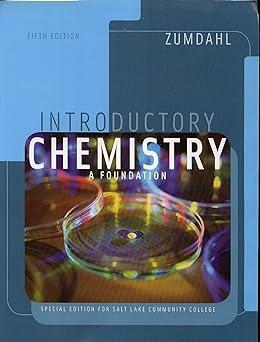 Introductory Chemistry A Foundation