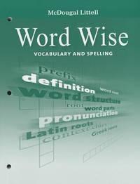 mcdougal littell literature vocabulary and spelling 1st edition mcdougal littel 0547083696, 9780547083698
