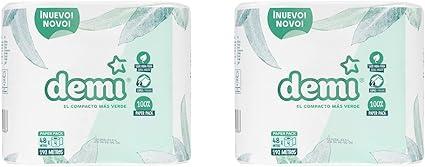 Blake And White Demi Greenest Compact Paper Wrapped Toilet Rolls Pack X 4