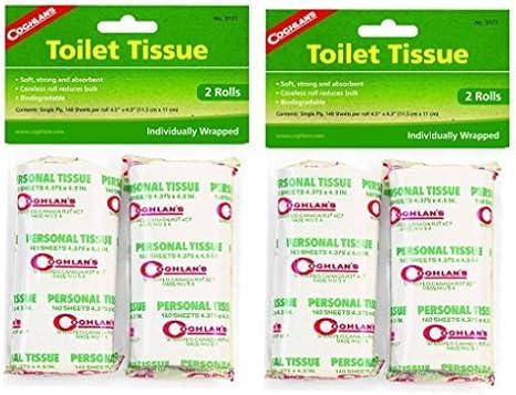 coghlans toilet tissue biodegradeable single ply strong absorbant  coghlan's b01gaz7poc