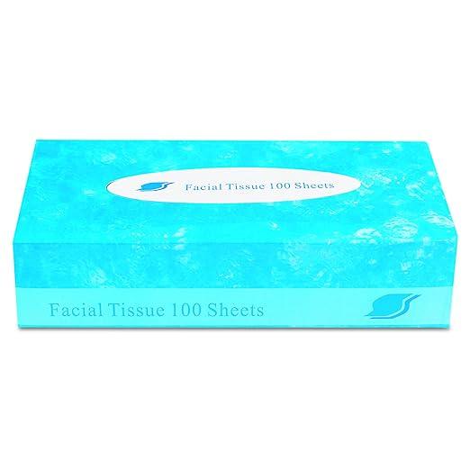 gen facial boxed facial tissue 100 sheets per box case of 30  gen facial b01b8r0qck