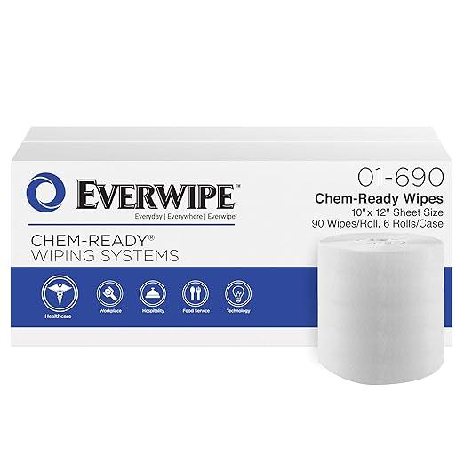 tork everwipe chem-ready wiping system refill dry wipes  tork b074t73g3z