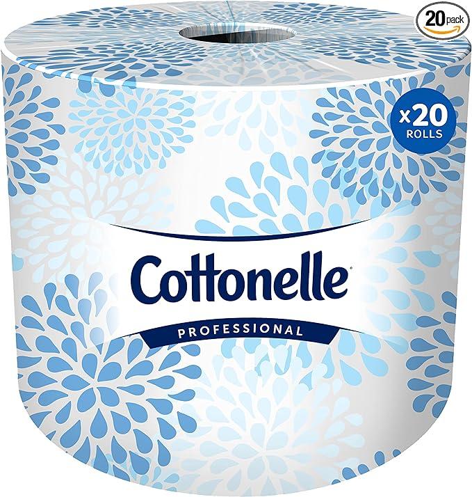 cottonelle professional standard roll toilet paper case 9020 sheets  cottonelle b003cyl5pa