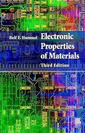 electronic properties of materials 3rd edition rolf e. hummel 038795144x, 978-0387951447