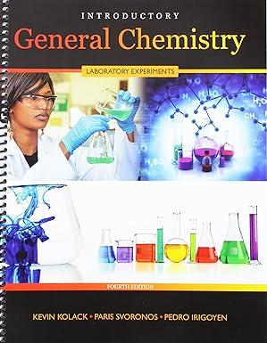 introductory general chemistry laboratory experiments 4th edition paris svoronos, pedro irigoyen, kevin