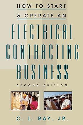how to start and operate an electrical contracting business 2nd edition charles ray 0070526214, 978-0070526211
