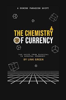 the chemistry of currency the shift from physical to digital currency 1st edition link green b09nrjwdzk,
