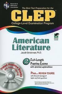 clep american literature 1st edition jacob stratman ph.d., clep 073860559x, 9780738605593
