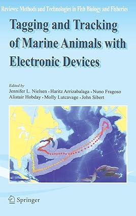 tagging and tracking of marine animals with electronic devices 1st edition jennifer l. nielsen, haritz
