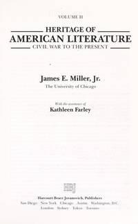 heritage of american literature civil war to present 1st edition james edwin miller, jr 0155356984,