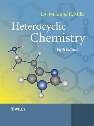 heterocyclic chemistry 5th edition john a. joule, keith mills 1405133007, 978-1405133005